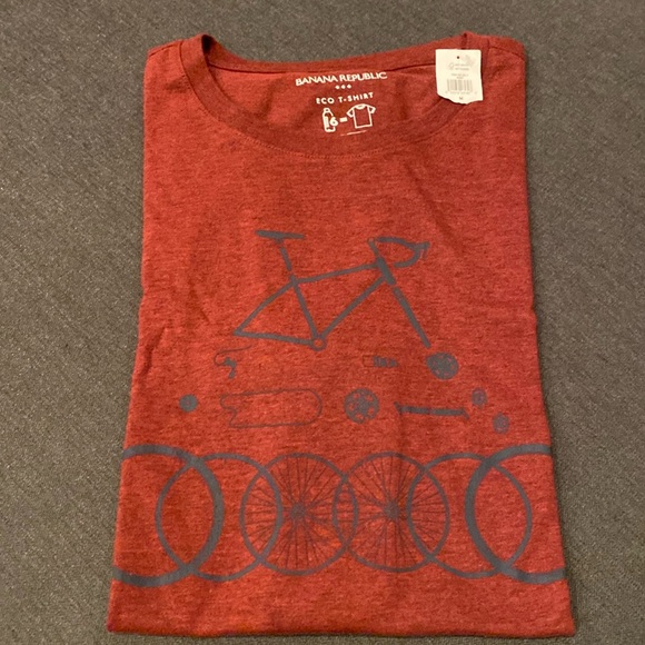 Banana Republic Men Graphic T-Shirt. Sz Medium - Picture 1 of 2